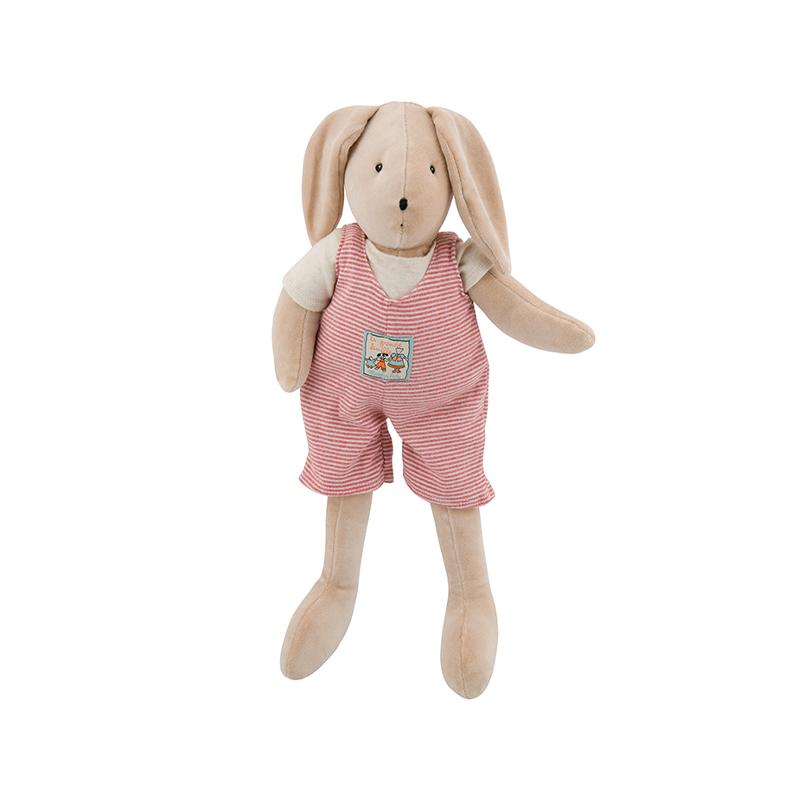 Jucarie plus bebe iepurica Silvana mare, 0 ani+, Moulin Roty - Manute Creative