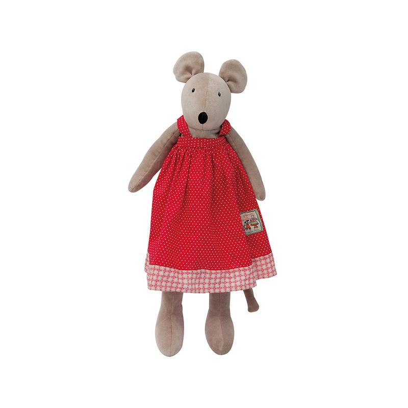 Jucarie plus bebe soricica Nini mare, 0 ani+, Moulin Roty - Manute Creative