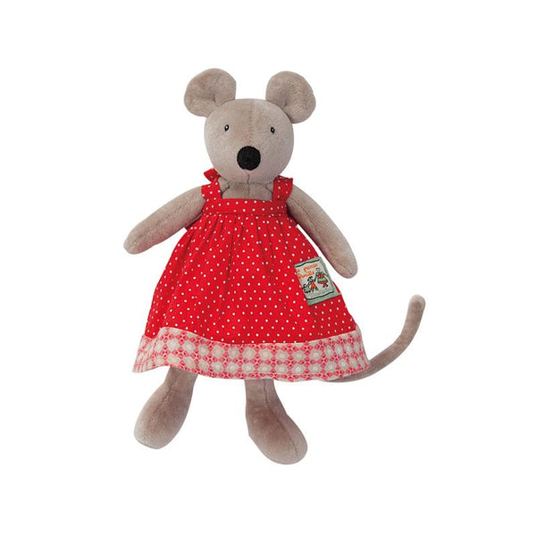 Jucarie plus bebe soricica Nini mica, 0 ani+, Moulin Roty - Manute Creative