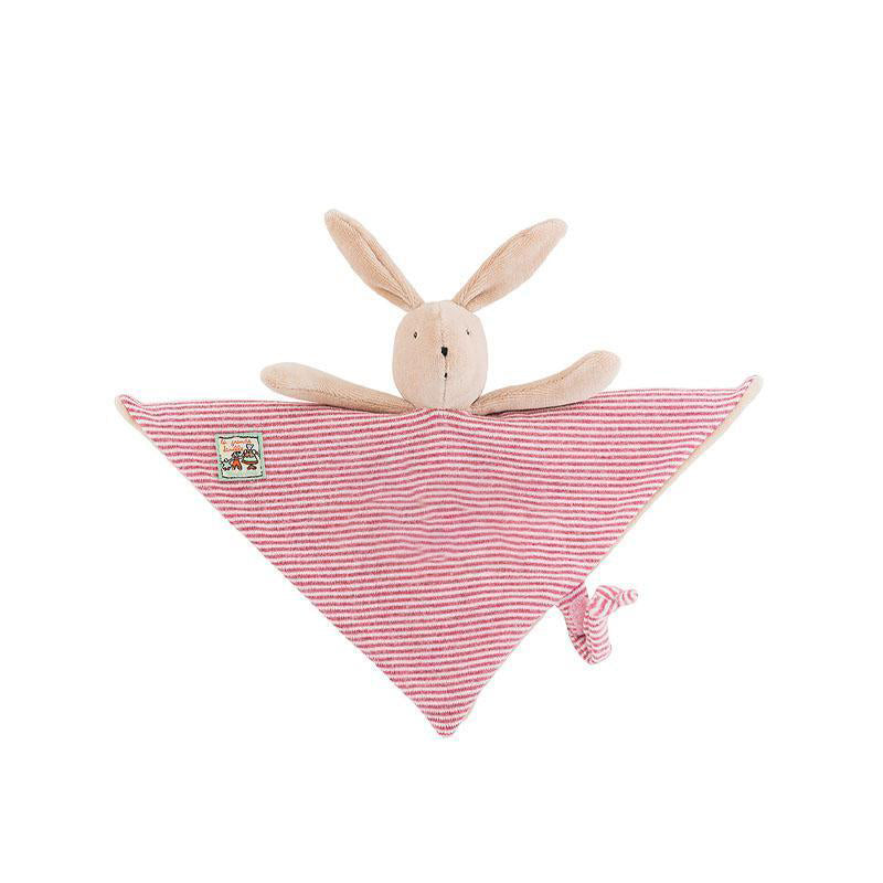 Jucarie de plus doudou iepurica Silvana, 0 ani+, Moulin Roty