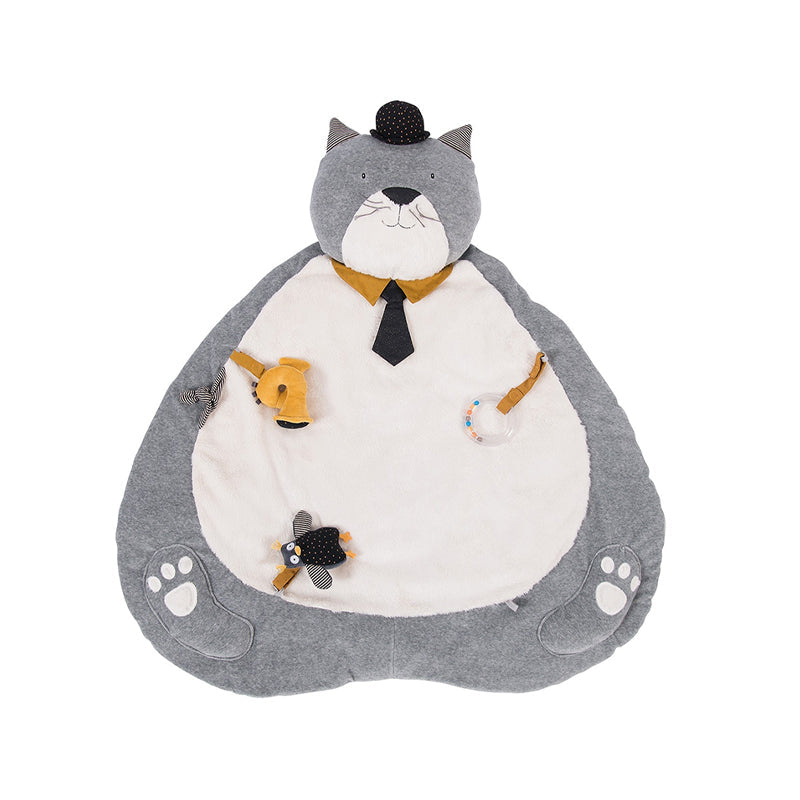 Centru de activitati cu saltea, Mustaciosul Fernand, 0 ani+, Moulin Roty