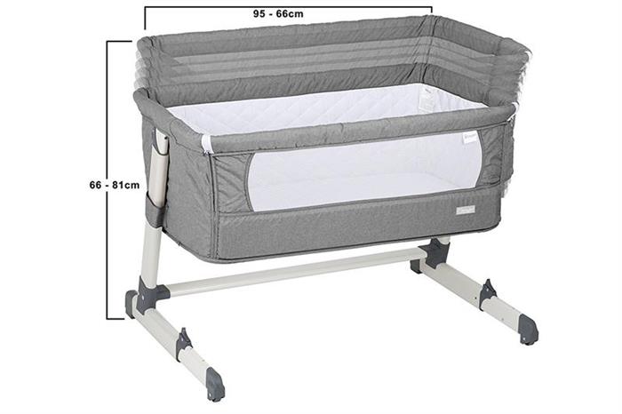 Patut Co-Sleeper 2 in 1 Together Grey, BabyGo