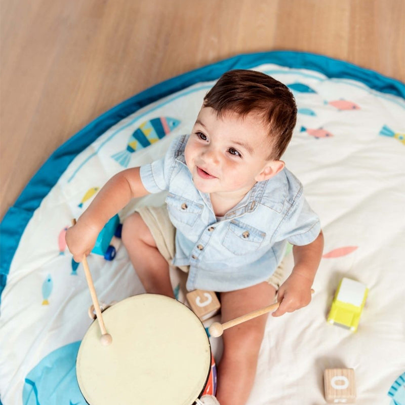 Salteluta pentru joaca 2 in 1 Balena Josephine, Moulin Roty