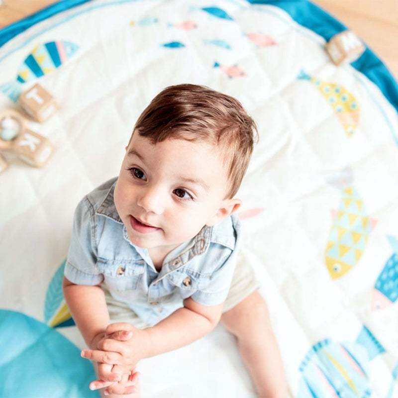 Salteluta pentru joaca 2 in 1 Balena Josephine, Moulin Roty