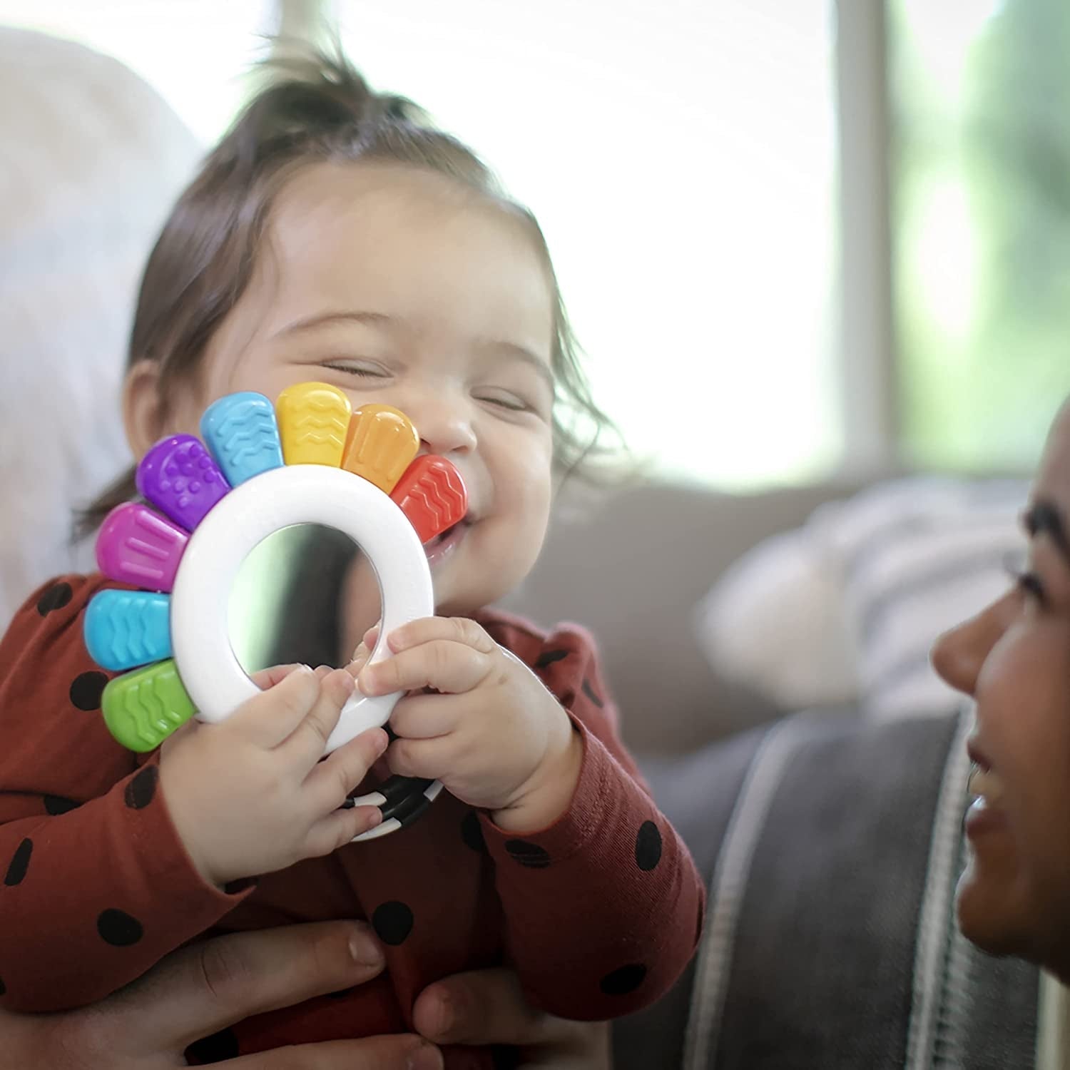 Jucarie Multisenzoriala de Dentitie Caracatita vesela, Baby Einstein
