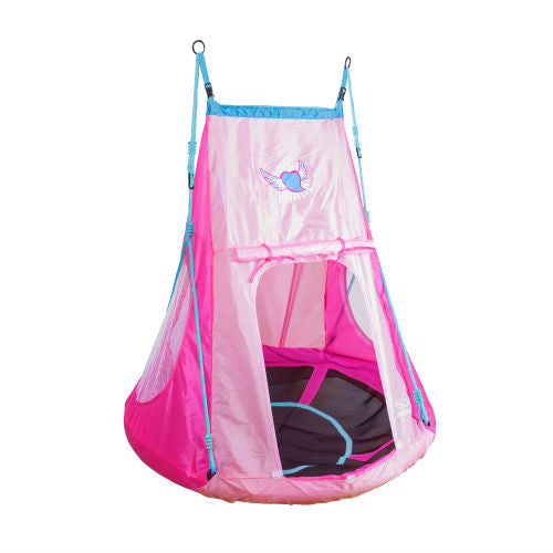Leagăn Cuib Cu Cort 110 Cm ø, Hudora