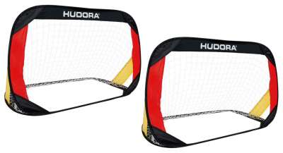 Set 2 Porți Fotbal Pliabile, Hudora