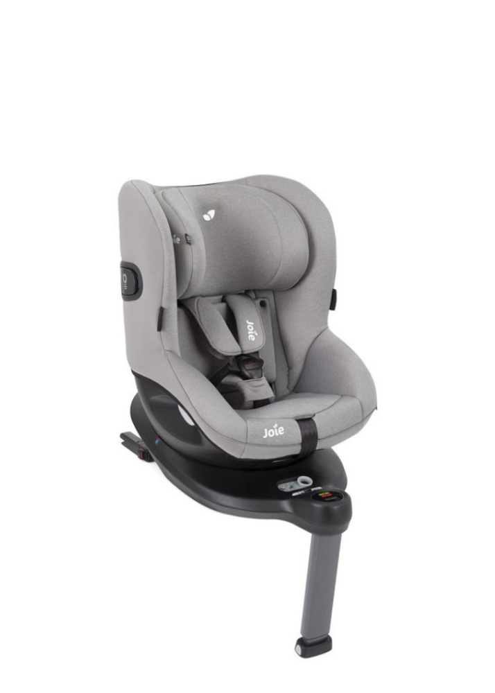 Scaun auto i-Spin 360° E Gray Flannel, 61 cm - 105 cm, testat ADAC, Joie