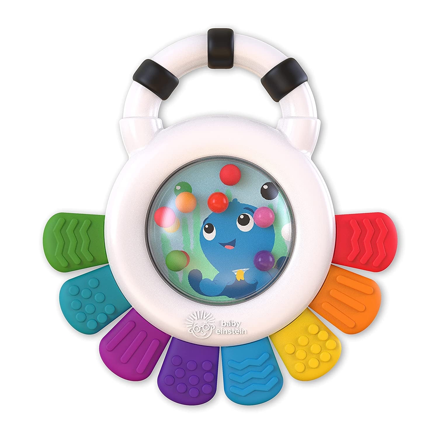 Jucarie Multisenzoriala de Dentitie Caracatita vesela, Baby Einstein