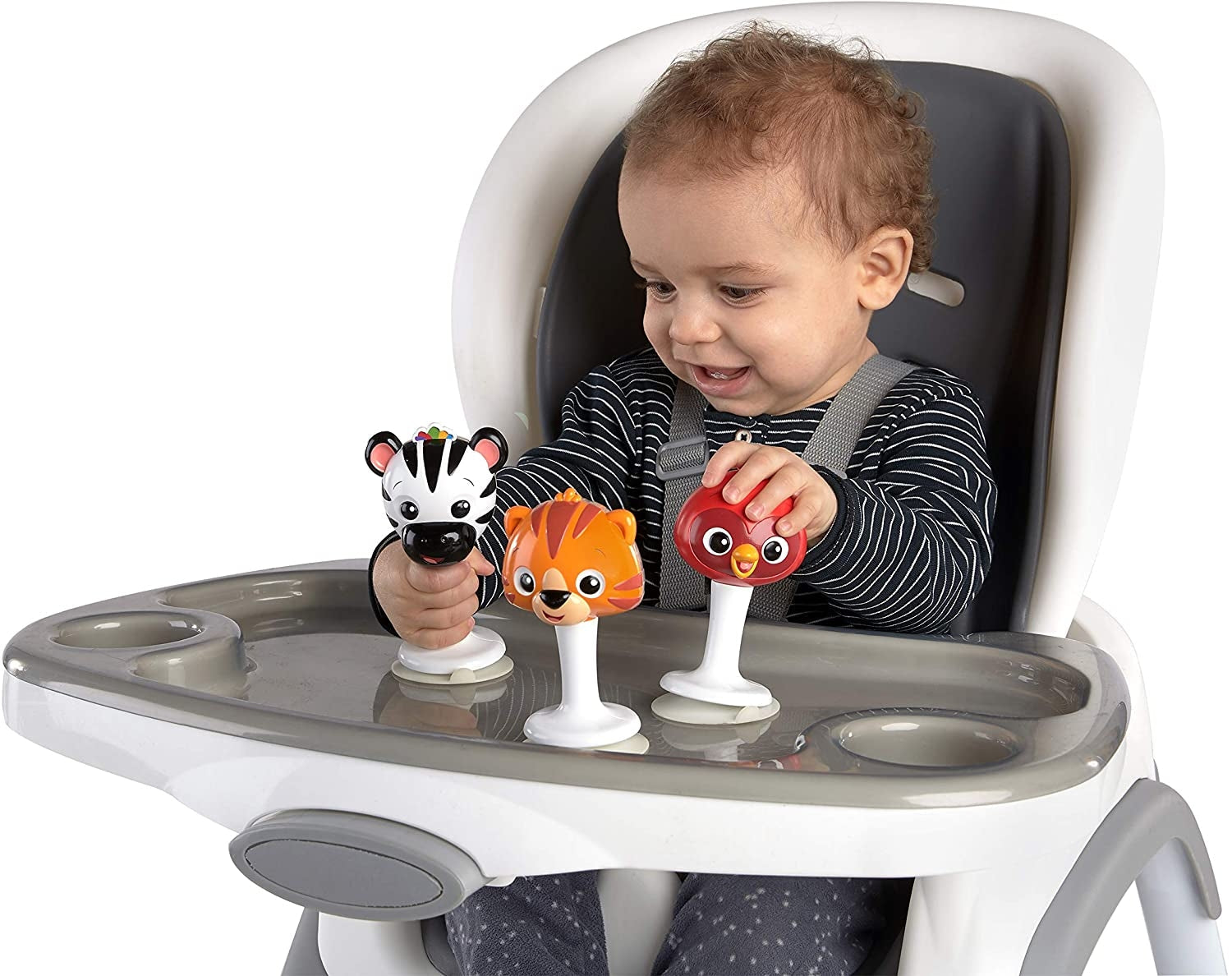 Set 3 Jucarii Multisenzoriale in Forma de Animalute, Baby Einstein