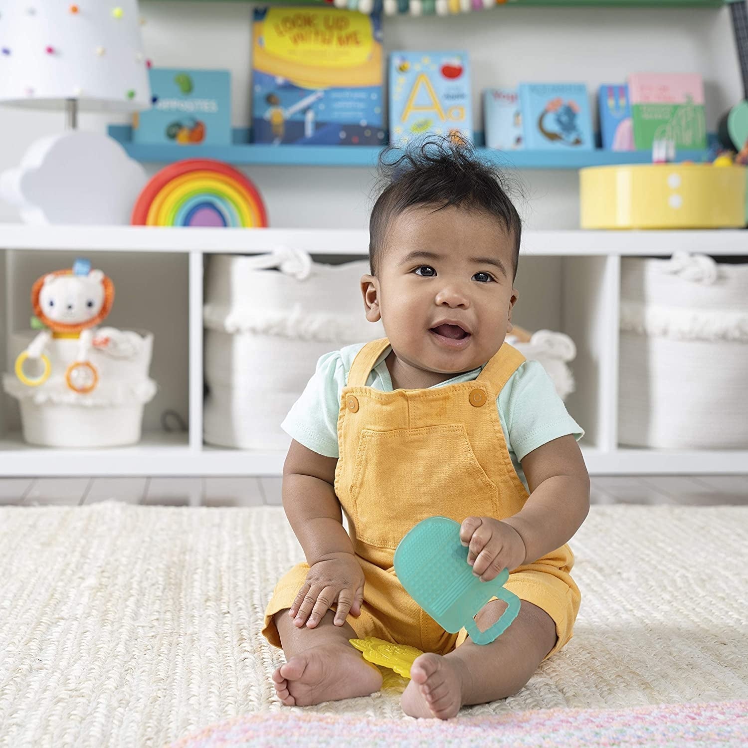 Jucarie de Dentitie Soare si Inghetata pe Bat, Bright Starts