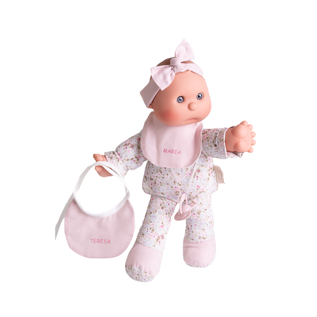 Papusa Dolly Cu Babetica Roz, 36 cm, Antonio Juan