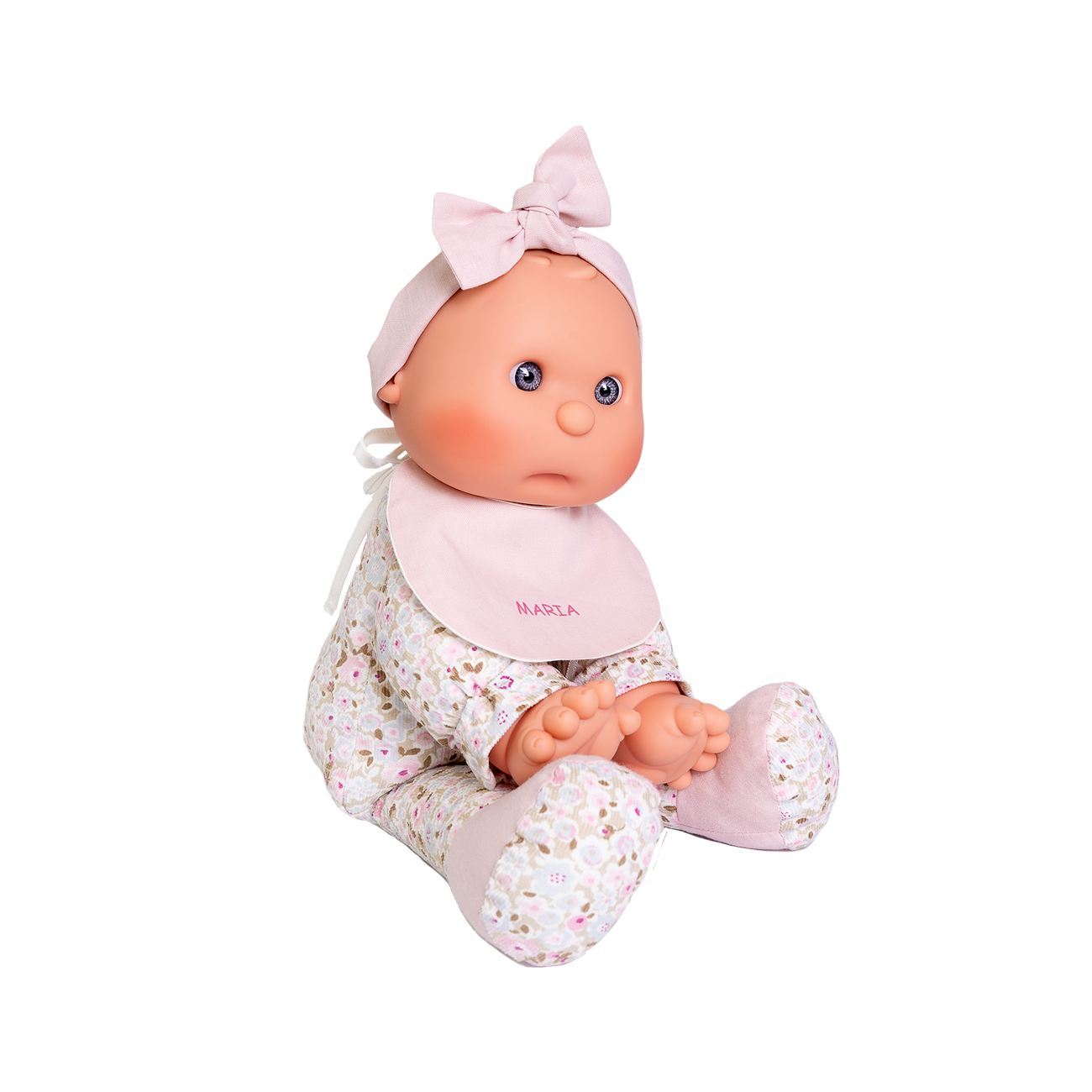 Papusa Dolly Cu Babetica Roz, 36 cm, Antonio Juan