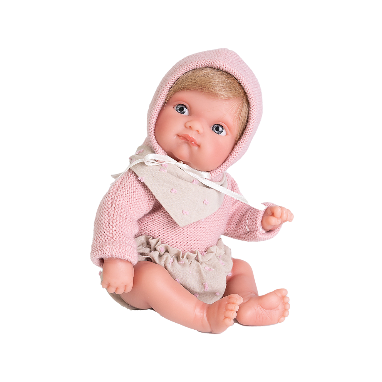 Papusa Mufly Cu Saculet, 21cm, Antonio Juan