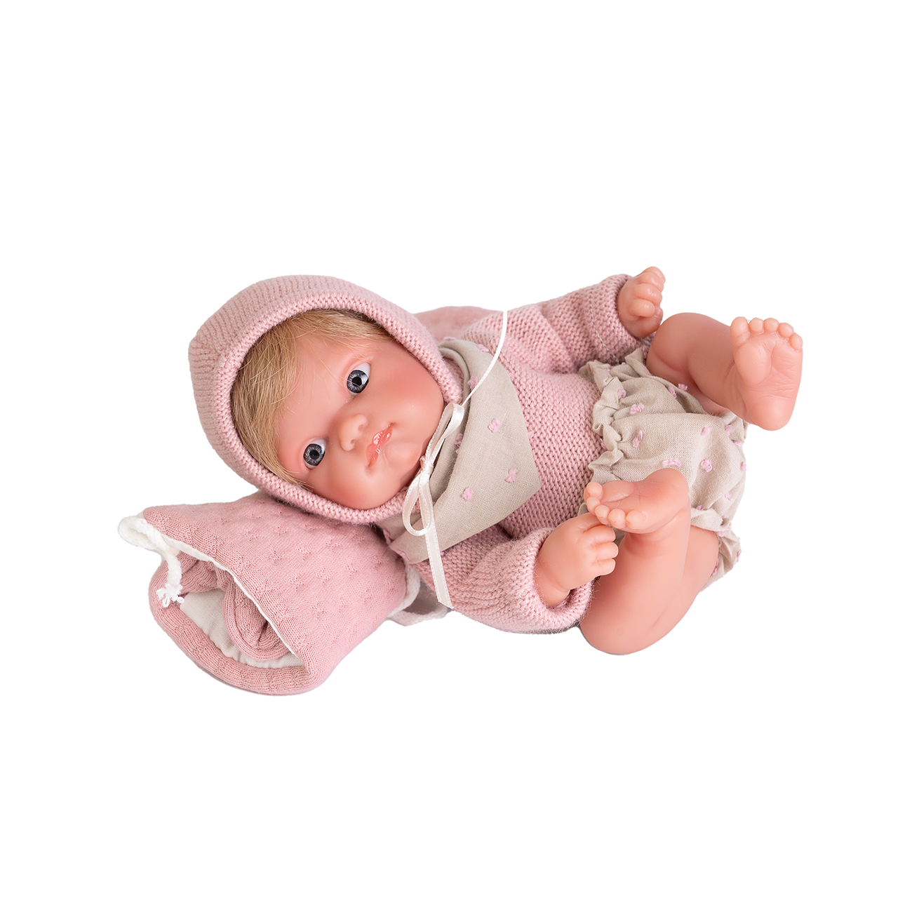Papusa Mufly Cu Saculet, 21cm, Antonio Juan