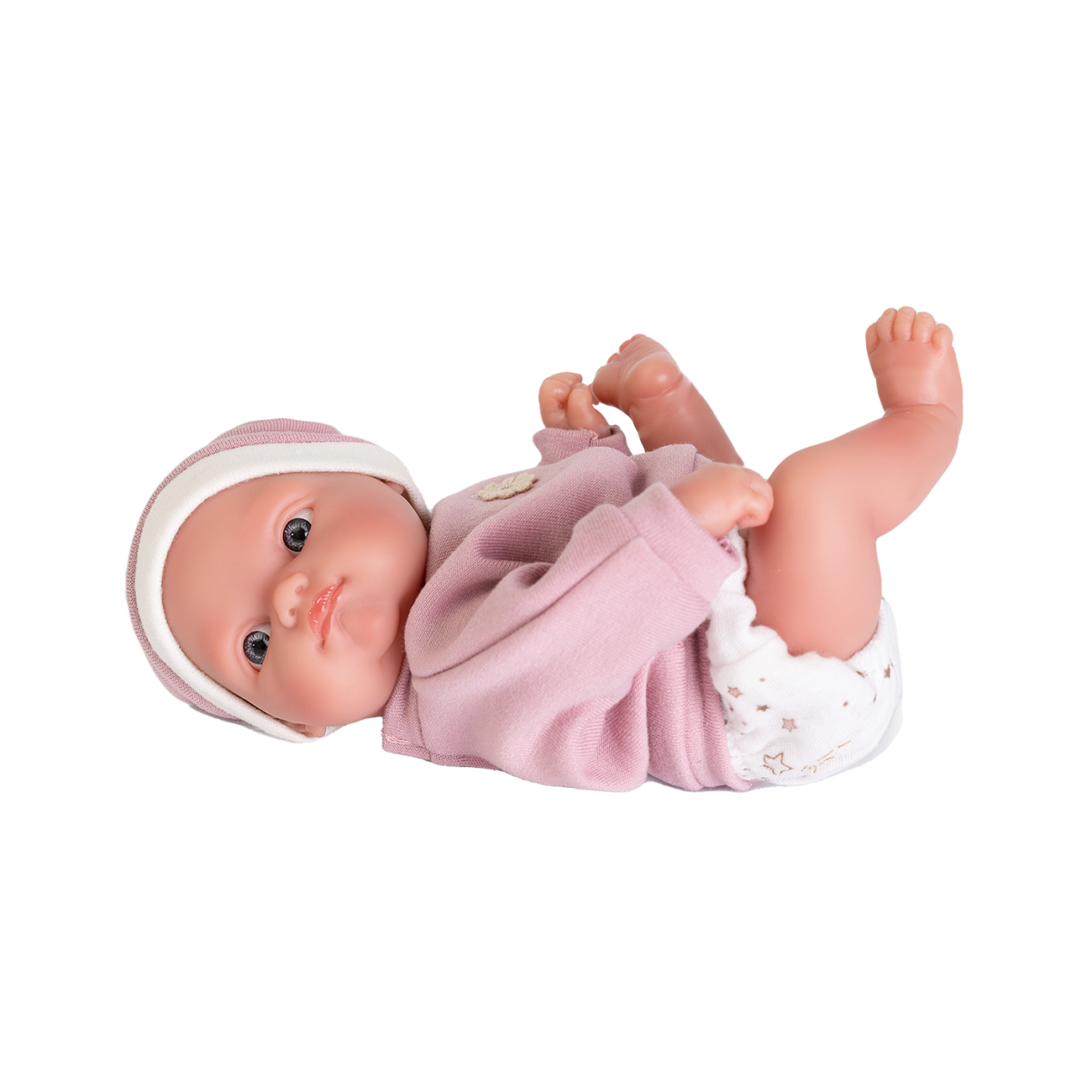Papusa Mufly Cu Geanta Pentru Carucior, 21 cm, Antonio Juan