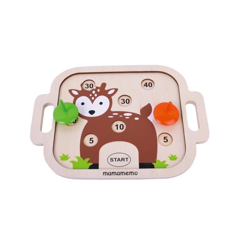 Joc titirez model caprioare, 3+,  MamaMemo - Manute Creative