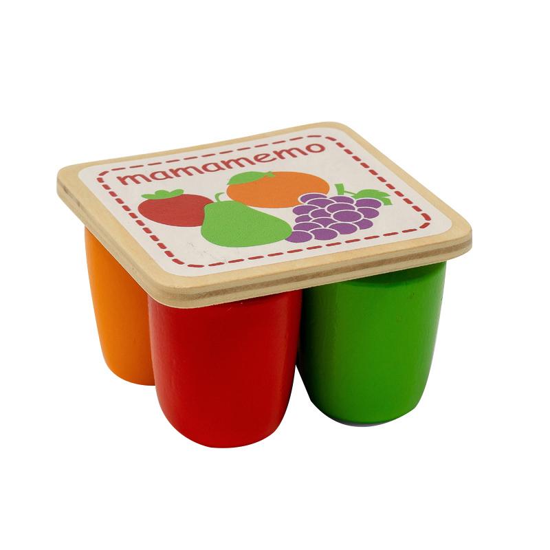 Mini-iaurturi de jucarie, din lemn, MamaMemo - Manute Creative