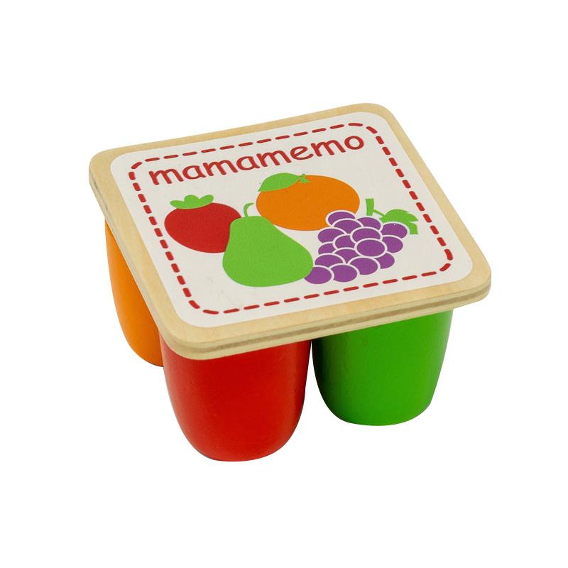 Mini-iaurturi de jucarie, din lemn, MamaMemo