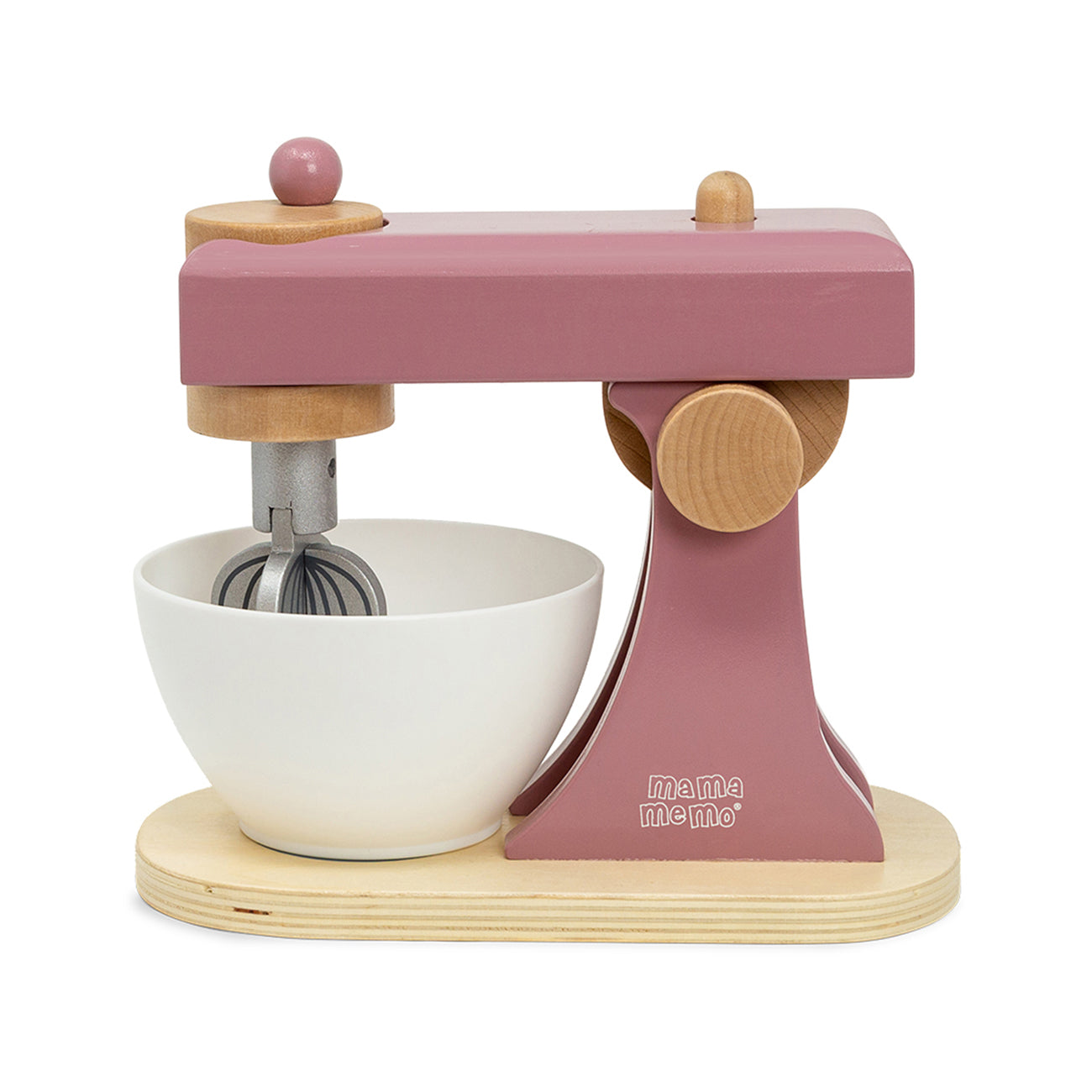Mixer de jucarie, lemn, roz pudra, +3 ani, MAMAMEMOĂâ€šĂ‚Â®