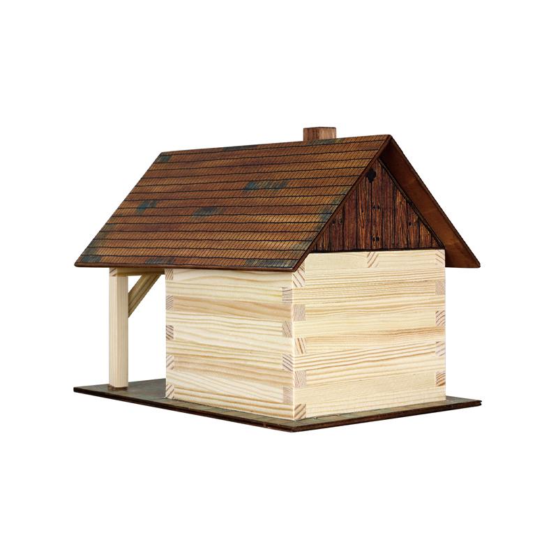 Set constructie arhitectura Fierarie, 86 piese din lemn, Walachia - Manute Creative