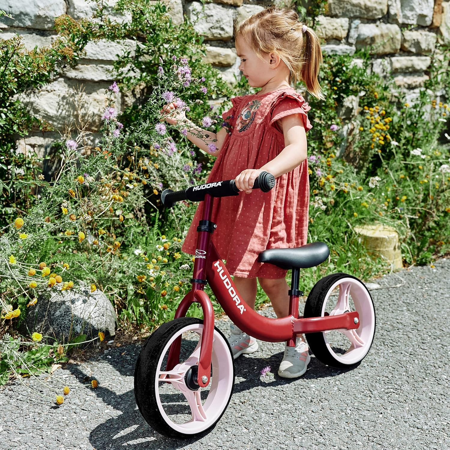 Bicicletă Fără Pedale Hudora Clasic, Bordeaux