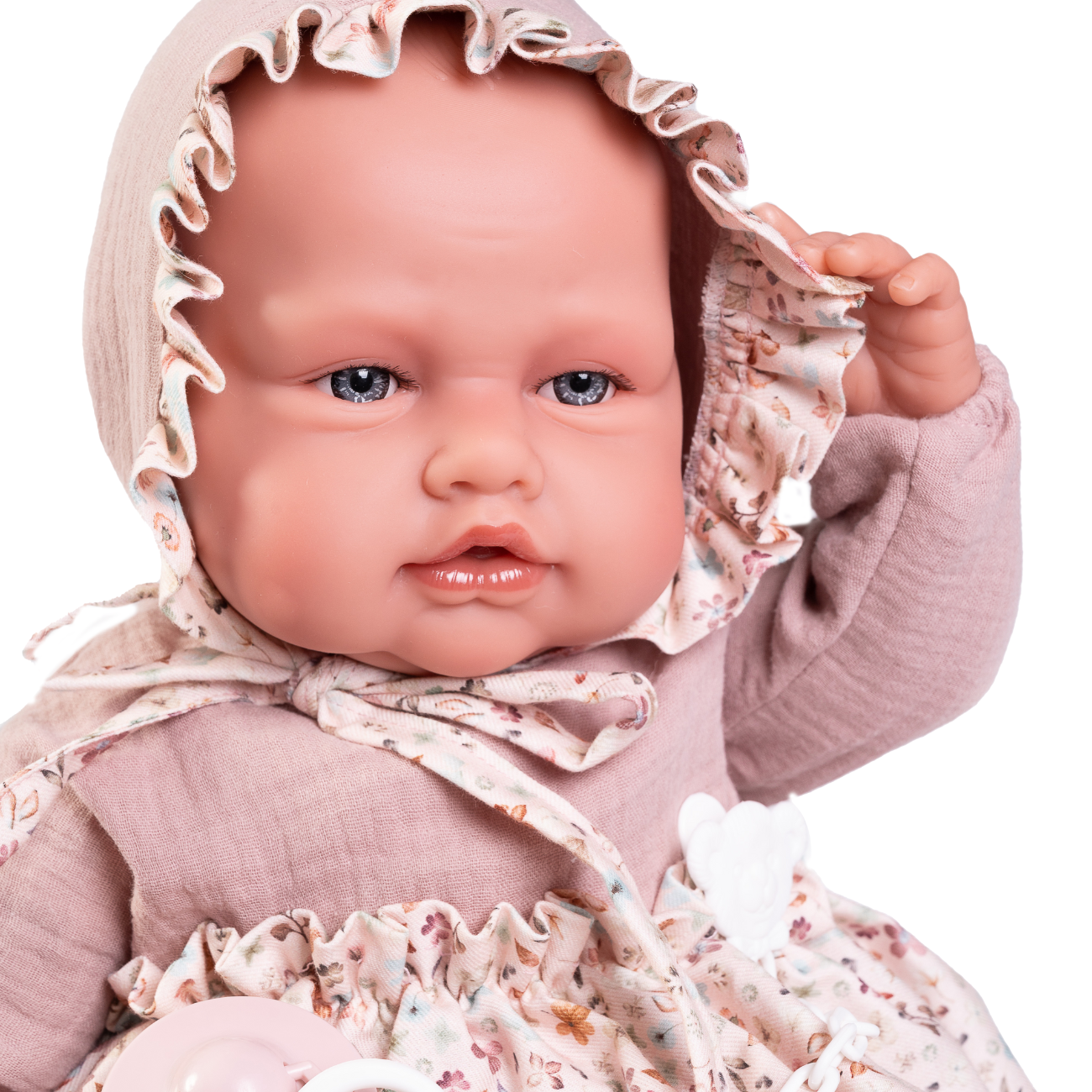 Papusa Babydoo Care Gangure, Cu Rochita, 50 cm, Antonio Juan