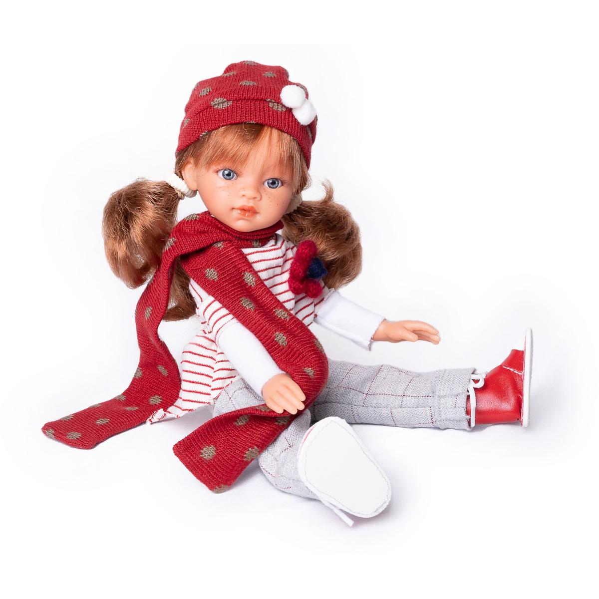 Papusa Fashion Fetita Emily Modern, Corp din Vinil, 33 cm, +3 ani, Antonio Juan