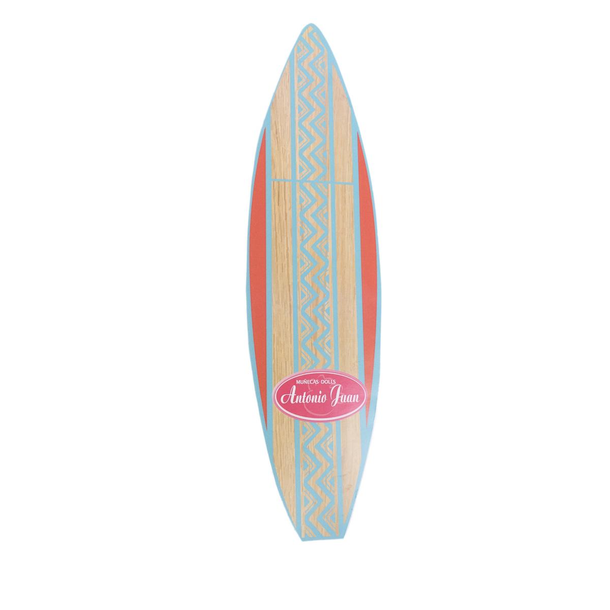 Papusa Bebe Baietel Pipo Surfer, Corp din Tesatura si Membre Articulate, 42 cm, +3 ani, Antonio Juan