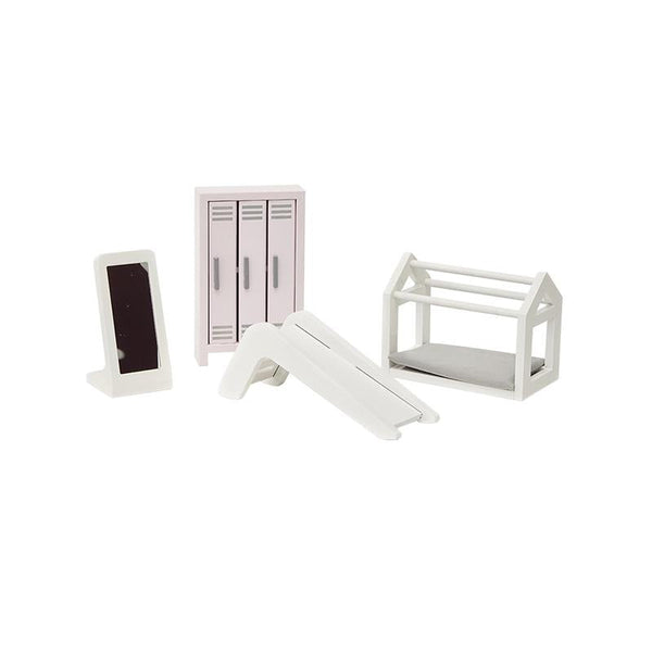 Mobilier casuta papusi din lemn, camera de joaca, +3 ani, byAstrup - Manute Creative
