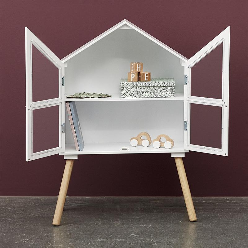 Casuta biblioteca 55 x 25 x 87cm, din lemn, +3 ani, byAstrup - Manute Creative