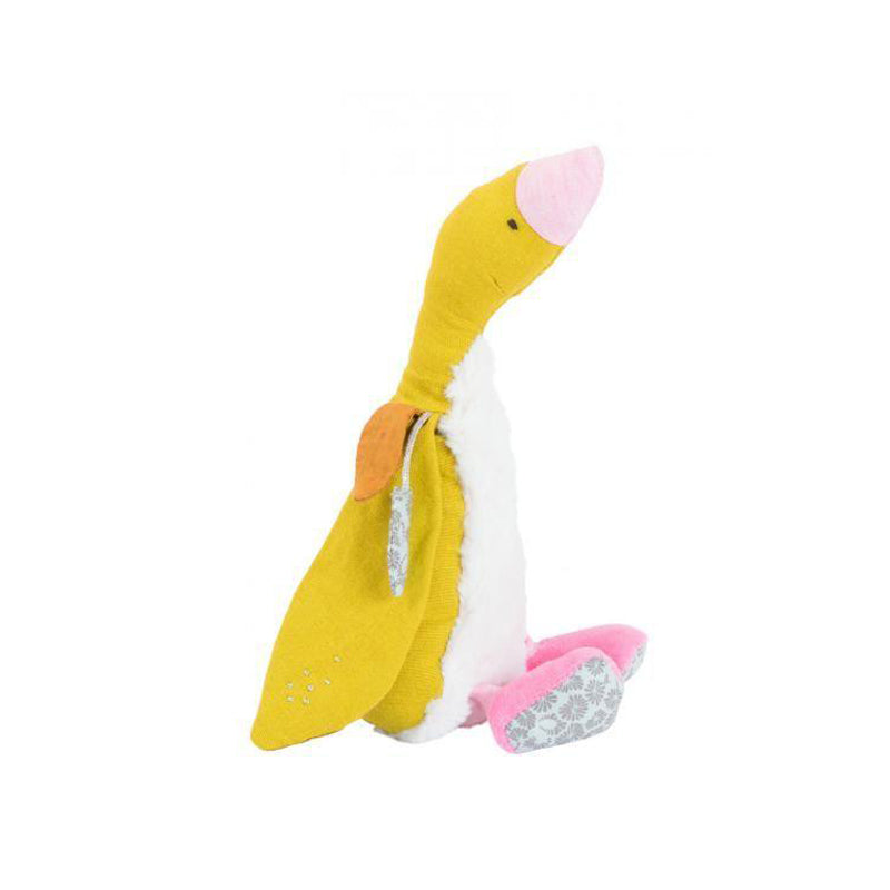 Jucarie de plus gasca galbena Bambou, 10 luni+, Moulin Roty