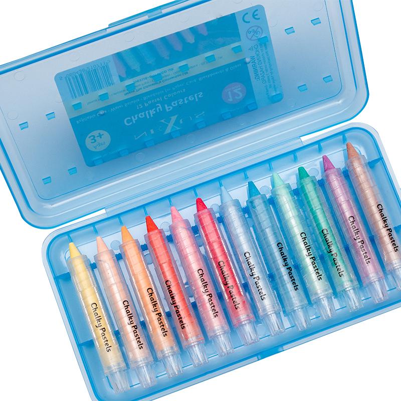 Set 12 pasteluri colorate Chalky Pastels, Nexus - Manute Creative