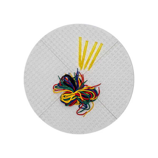 Set desen prin snuruire Round White Playboard, Nexus - Manute Creative