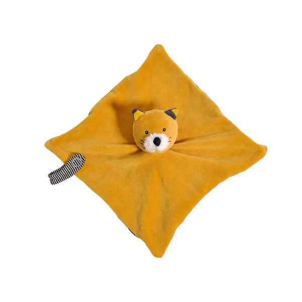 Jucarie de plus doudou Lulu pisicuta galbena, 0 ani+, Moulin Roty