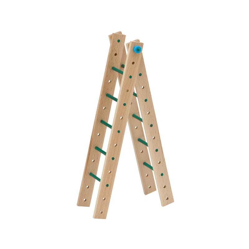 Set cuburi de constructie din lemn Explorer 318 piese, +5 ani, Matador - Manute Creative
