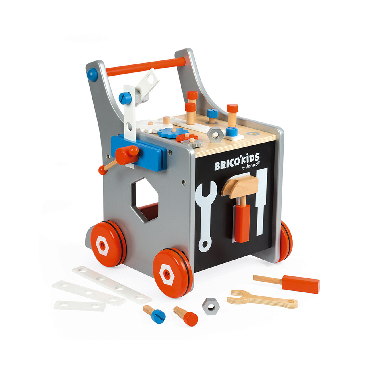 Banc de lucru mobil, magnetic, 25 piese, +18 luni, Janod