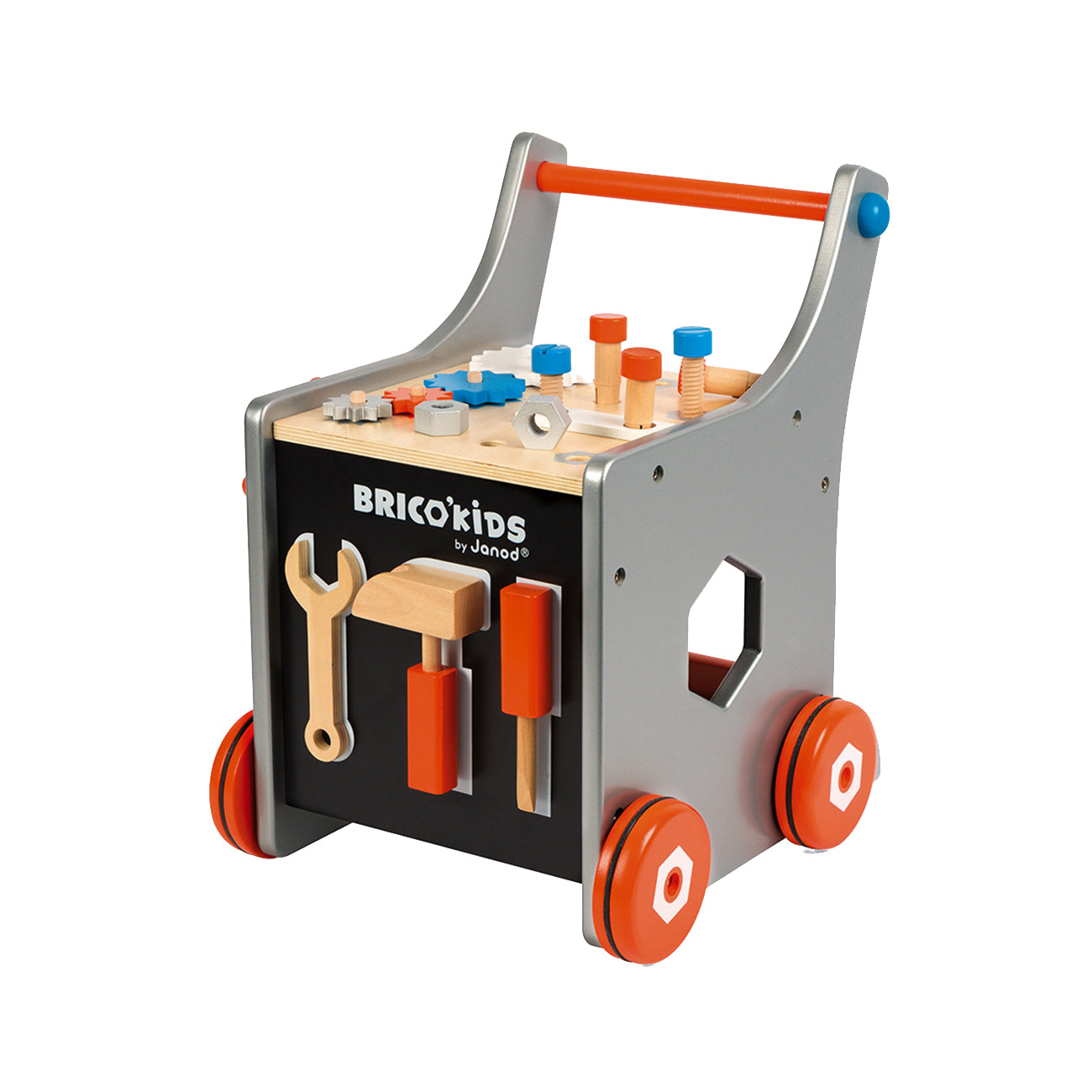 Banc de lucru mobil, magnetic, 25 piese, +18 luni, Janod