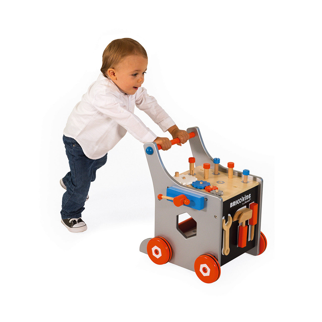 Banc de lucru mobil, magnetic, 25 piese, +18 luni, Janod