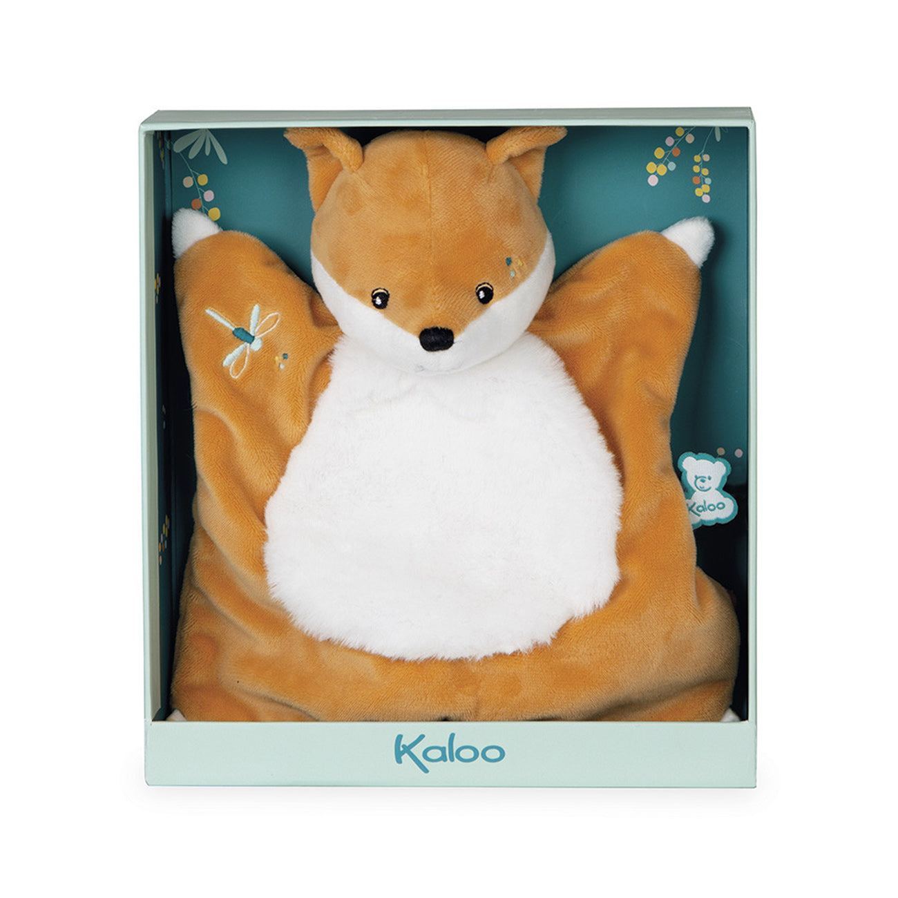 Jucarie doudou Vulpita Leonard, Fripons, +0 luni, Kaloo