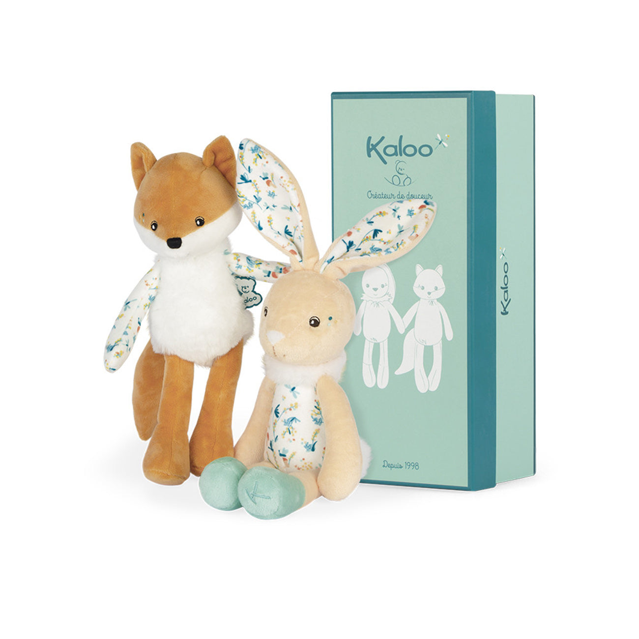 Vulpita Leonard 25 cm, Fripons, +0 luni, Kaloo