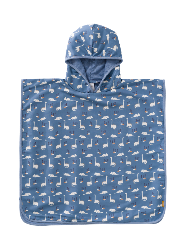Poncho plaja, anti-UV UPF50+, model Dino