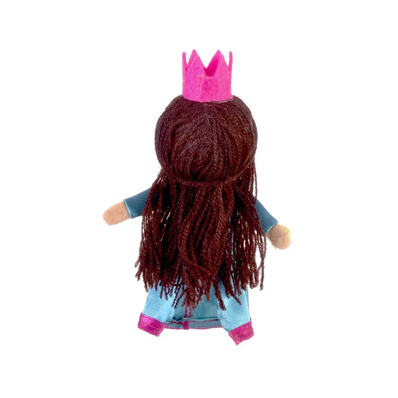 Marioneta deget Printesa si mazarea pentru teatru papusi, finger-puppet, 3 ani+, Fiesta - Manute Creative