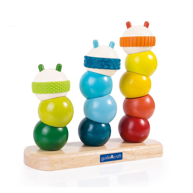 Omizi colorate de stivuit, Guidecraft