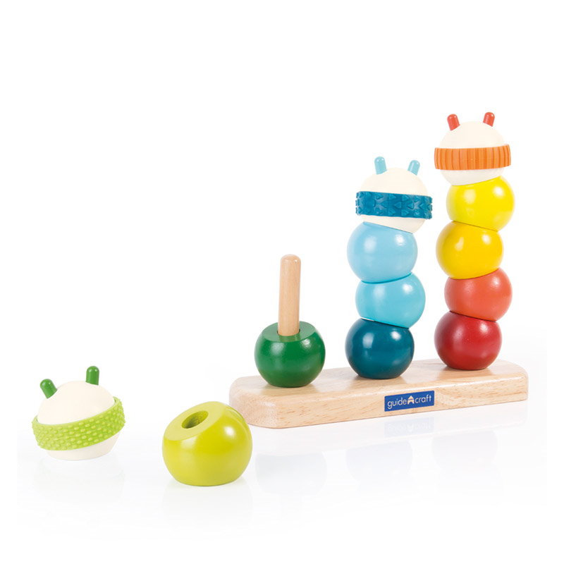 Omizi colorate de stivuit, Guidecraft
