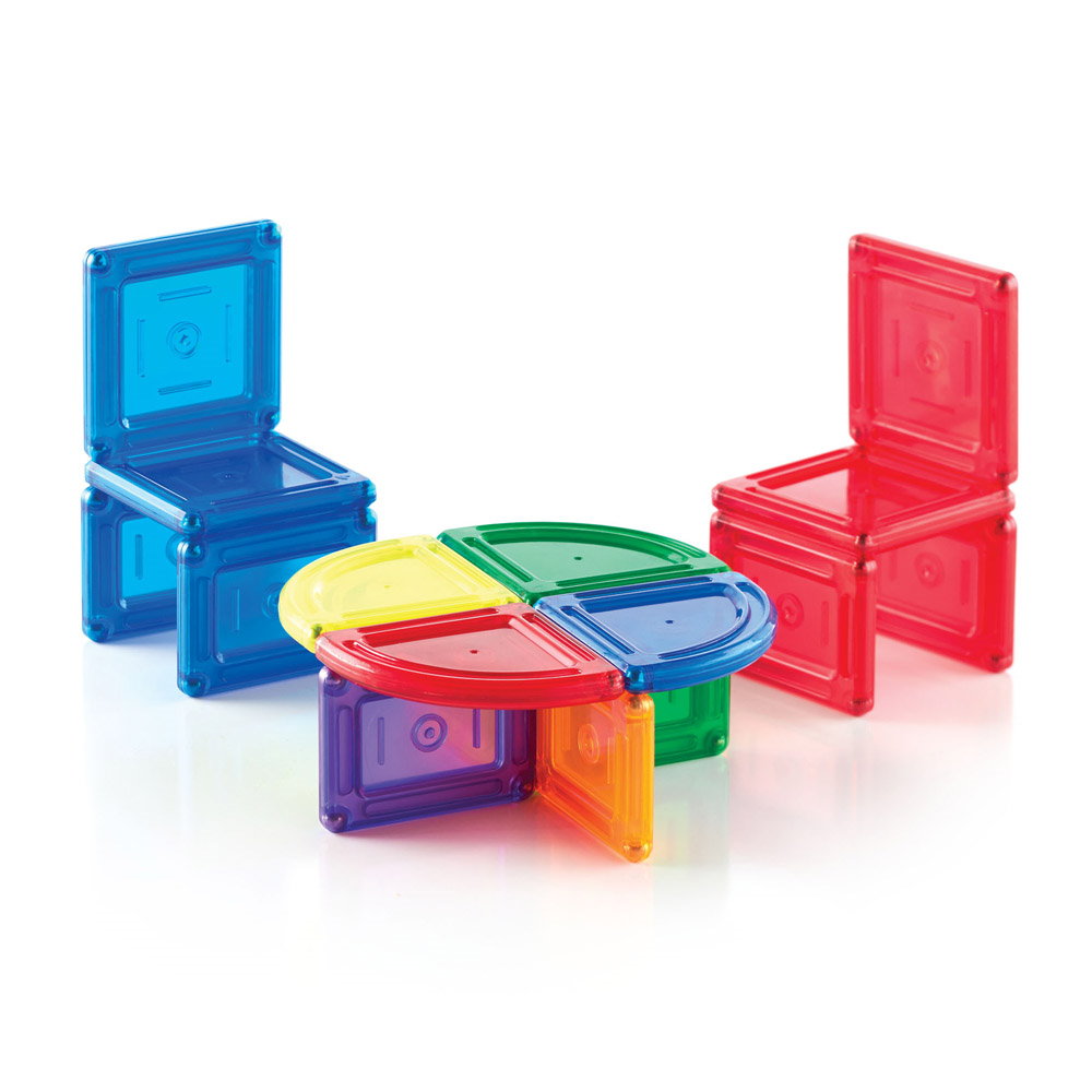 PowerClix Solids, set magnetic, 48 piese, Guidecraft