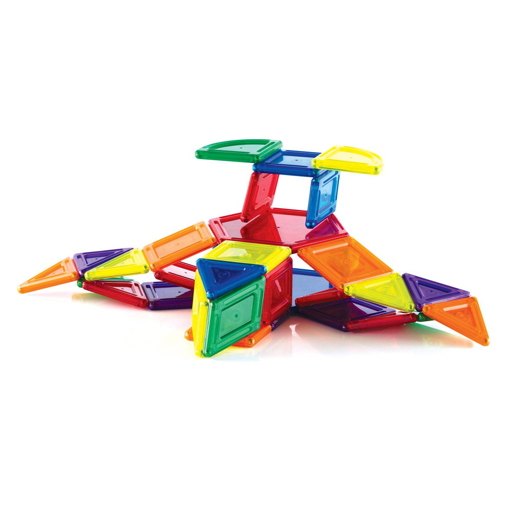 PowerClix Solids, set magnetic, 48 piese, Guidecraft