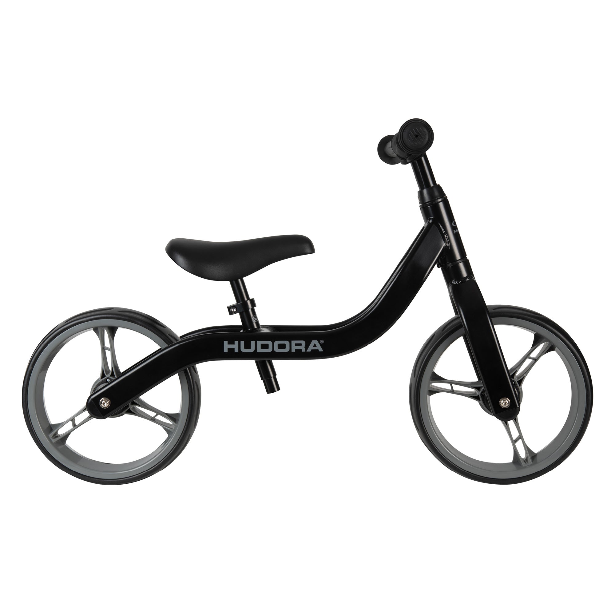 Bicicletă Fără Pedale Ultralight Alu, Neagră, Hudora