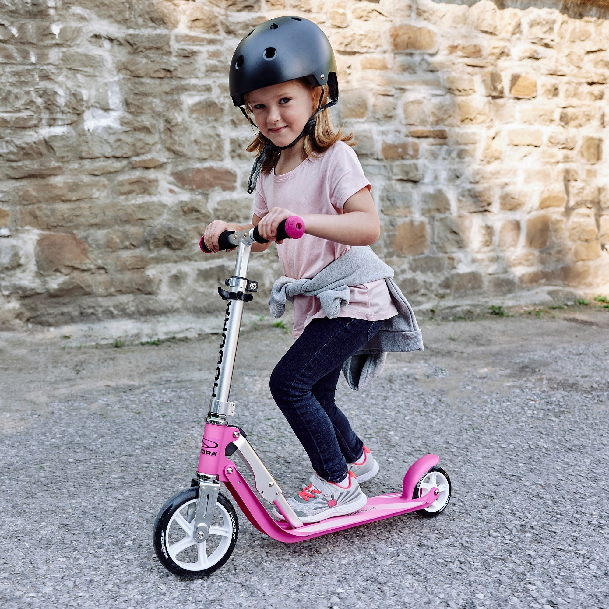 Trotinetă Copii Hudora Little Big Wheel® Magenta
