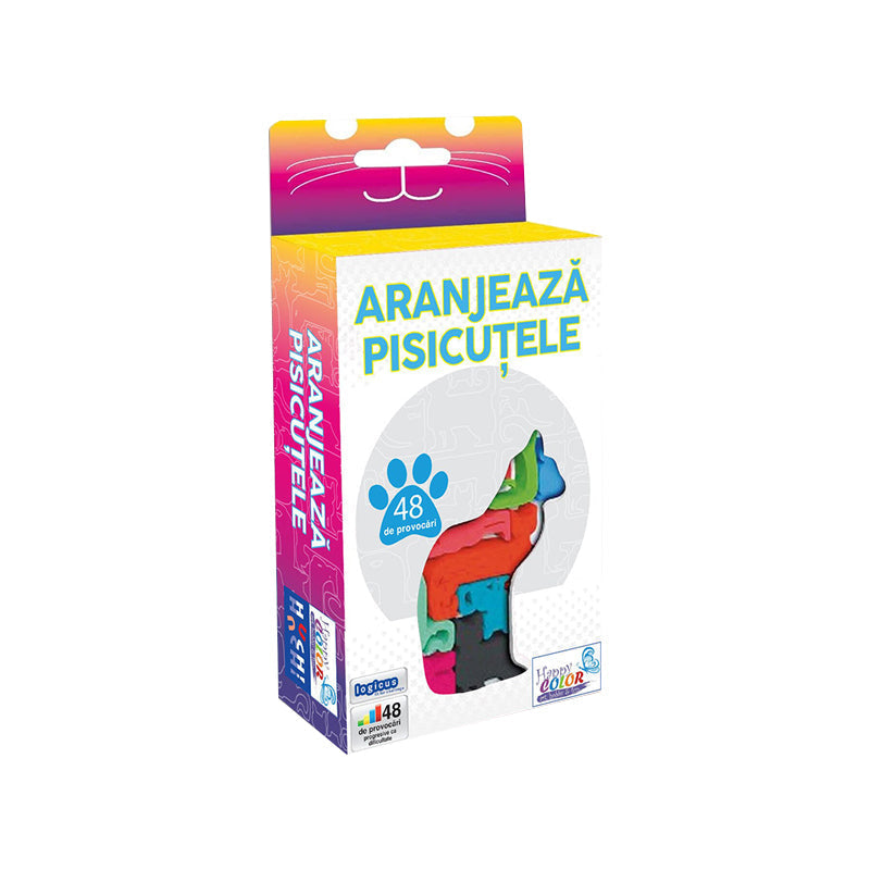 Joc educativ Cat Stax- Aranjeaza pisicutele, Huch and friends